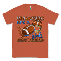 Copper diamonds are a girls best friend football Classic Tee - texasbilliewilder