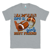 Heather Grey diamonds are a girls best friend football Classic Tee - texasbilliewilder