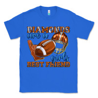 True Royal diamonds are a girls best friend football Classic Tee - texasbilliewilder