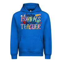 Cobalt every bunny's favorite teacher Urban Hoodie - MaliasSmallBusiness