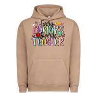 Pigment Burro every bunny's favorite teacher Urban Hoodie - MaliasSmallBusiness