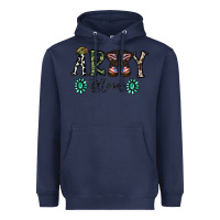 Navy army mom Heavyweight Hoodie - SublimationCraftShop