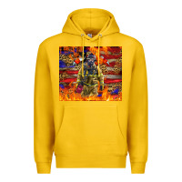 Lemon Western Firefighter With American Premium Hoodie - LillyAllenDesigns