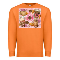 Carrot cafecito y chisme. Premium Sweatshirt - JahusDesignShop