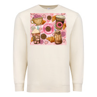 Sandshell cafecito y chisme. Premium Sweatshirt - JahusDesignShop