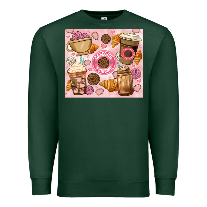 Cafecito Y Chisme. Premium Sweatshirt by JahusDesignShop | Teevron
