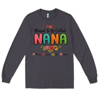 Smoke blessed to be called nana Long Sleeve Tee - MaliasSmallBusiness