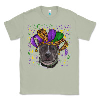 Matcha Mardi Gras Pitbull with Hat Classic Tee - RanaPortraitStore