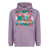 Lavender Easter Mama Leopard tumbler Easter Day Heavyweight Hoodie - Neo Western