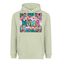 Matcha Easter Mama Leopard tumbler Easter Day Heavyweight Hoodie - Neo Western
