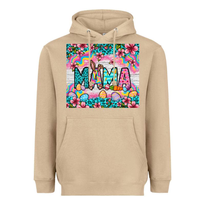 Easter Mama Leopard Tumbler Easter Day Heavyweight Hoodie by Neo Western | Teevron