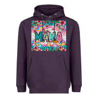 Plum Easter Mama Leopard tumbler Easter Day Heavyweight Hoodie - Neo Western