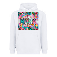 White Easter Mama Leopard tumbler Easter Day Heavyweight Hoodie - Neo Western