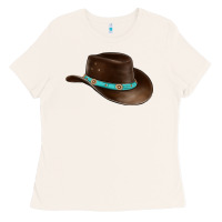 Bone cowboy cap Ladies Tee - BarkalooDesign