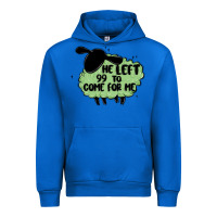 Cobalt he left the 99 to come for me Urban Hoodie - MaliasSmallBusiness