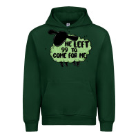 Forest Green he left the 99 to come for me Urban Hoodie - MaliasSmallBusiness