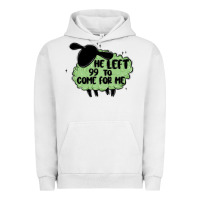 Pigment Lunar Rock he left the 99 to come for me Urban Hoodie - MaliasSmallBusiness