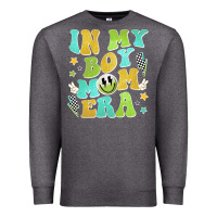 Charcoal Heather in my boy mom era Premium Sweatshirt - JahusDesignShop