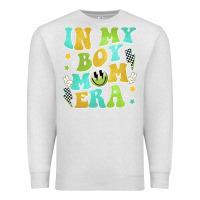 Oatmeal Heather in my boy mom era Premium Sweatshirt - JahusDesignShop