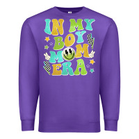 Purple in my boy mom era Premium Sweatshirt - JahusDesignShop