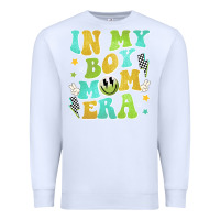 White in my boy mom era Premium Sweatshirt - JahusDesignShop