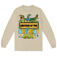 Mushroom brother of the birthday boy Long Sleeve Tee - MaliasSmallBusiness