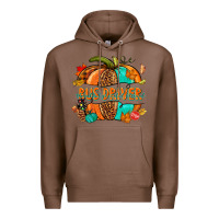 Chestnut bus driver pumpkin Premium Hoodie - NancyCooperArtShop
