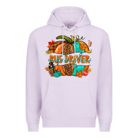 Lilac bus driver pumpkin Premium Hoodie - NancyCooperArtShop