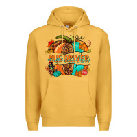 Mustard bus driver pumpkin Premium Hoodie - NancyCooperArtShop
