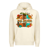 Sandshell bus driver pumpkin Premium Hoodie - NancyCooperArtShop