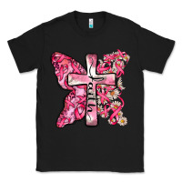Black faith cancer cross Classic Tee - Zillion Design Studio