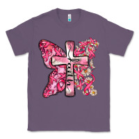 Lavender faith cancer cross Classic Tee - Zillion Design Studio