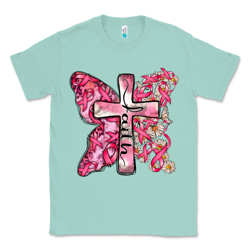 Faith Cancer Cross Classic Tee by Zillion Design Studio | Teevron