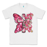 White faith cancer cross Classic Tee - Zillion Design Studio