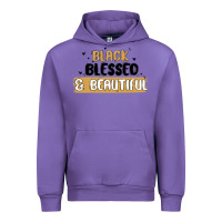 Tulip black blessed & beautiful Urban Hoodie - MaliasSmallBusiness