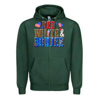 Sports Green red white and boujee billie wilder Zipper Hoodie - texasbilliewilder