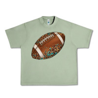 Oil Green western football leopard turquoise pattern Urban Heavy Tee - Artiststas