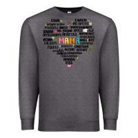 Charcoal Heather spanish mothers day Premium Sweatshirt - JahusDesignShop