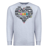 Heather Grey spanish mothers day Premium Sweatshirt - JahusDesignShop