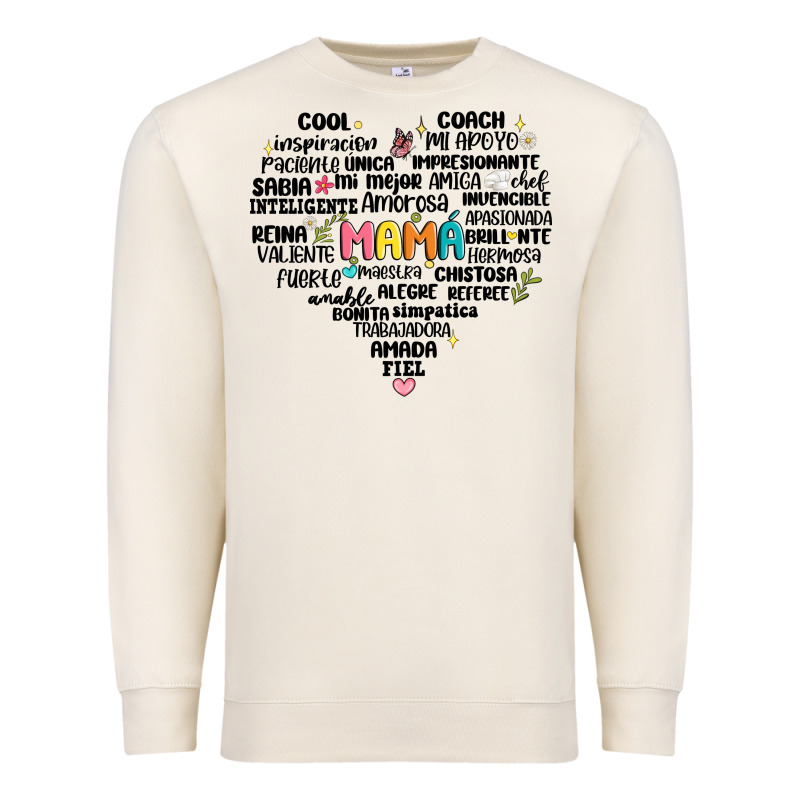 Spanish Mothers Day Premium Sweatshirt by JahusDesignShop | Teevron
