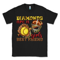 Black diamonds are a girls best friend softball Classic Tee - texasbilliewilder