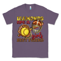 Lavender diamonds are a girls best friend softball Classic Tee - texasbilliewilder