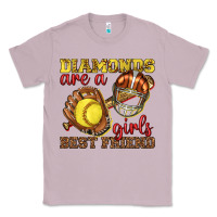 Lilac diamonds are a girls best friend softball Classic Tee - texasbilliewilder