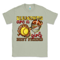 Matcha diamonds are a girls best friend softball Classic Tee - texasbilliewilder