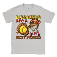 Moon Dust diamonds are a girls best friend softball Classic Tee - texasbilliewilder