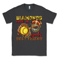 Smoke diamonds are a girls best friend softball Classic Tee - texasbilliewilder