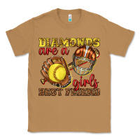 Toasted Coconut diamonds are a girls best friend softball Classic Tee - texasbilliewilder
