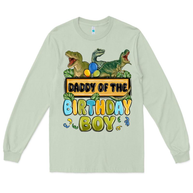 Daddy Of The Birthday Boy Long Sleeve Tee by MaliasSmallBusiness | Teevron