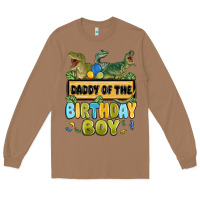 Toasted Coconut daddy of the birthday boy Long Sleeve Tee - MaliasSmallBusiness