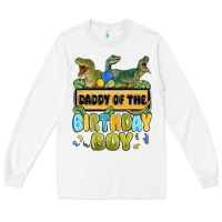 White daddy of the birthday boy Long Sleeve Tee - MaliasSmallBusiness